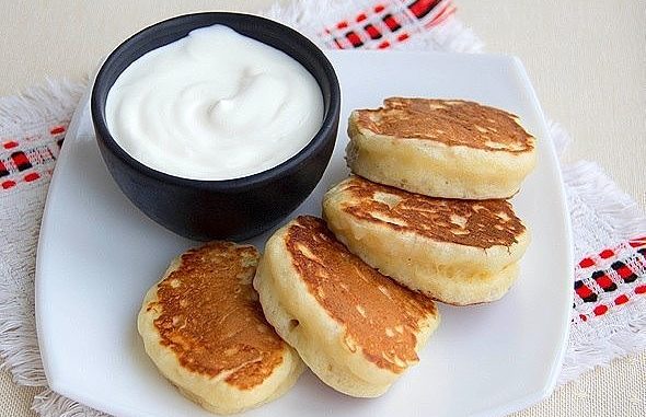 Пышные оладьи