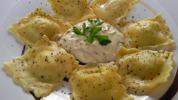 Равиоли с сыром
