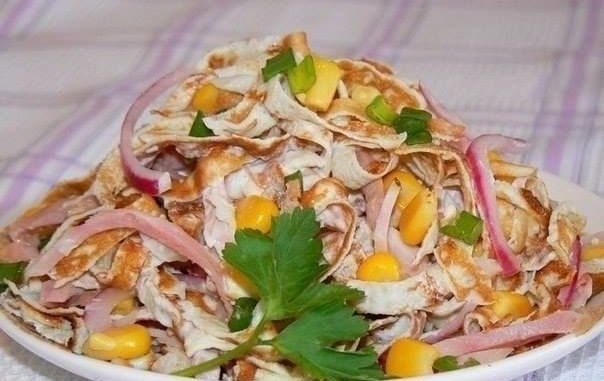 Салат Солнечный