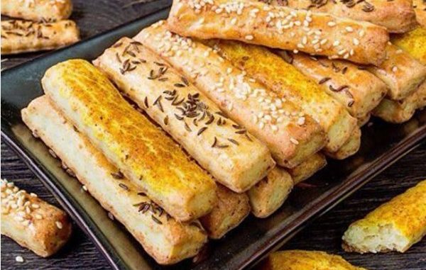 Творожные палочки со вкусом апельсина и корицы