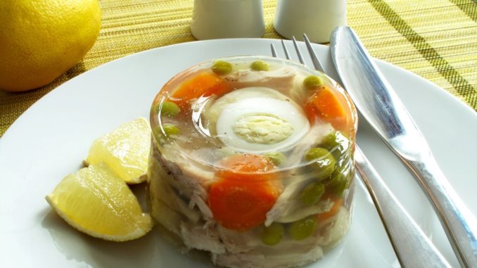 Заливное из рыбы