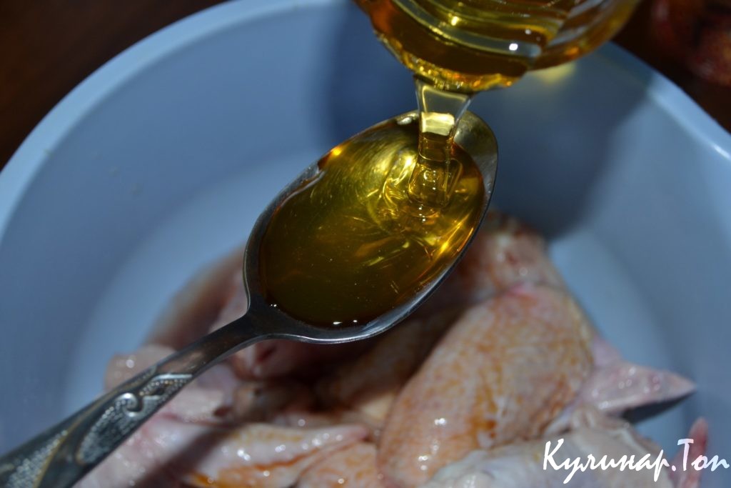 Куриные крылышки в соусе терияки