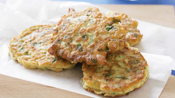 Диетические куриные оладьи на кефире