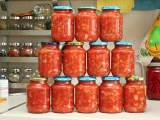 Фаршированный перец на зиму овощами