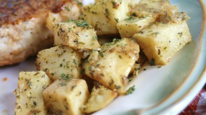 Горчичный картофель