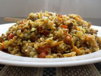 Гречка с курицей в мультиварке
