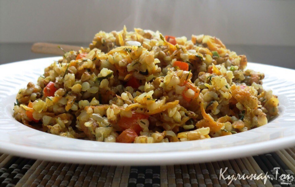Гречка с курицей в мультиварке