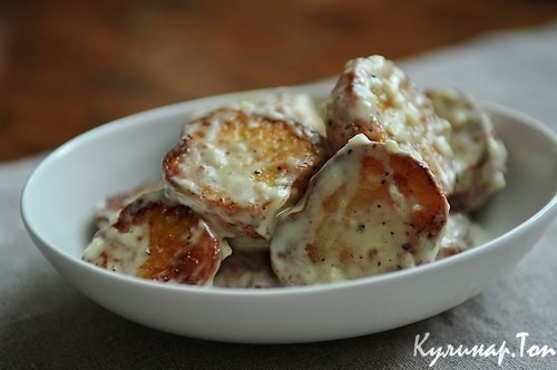 Испанский жареный картофельный салат