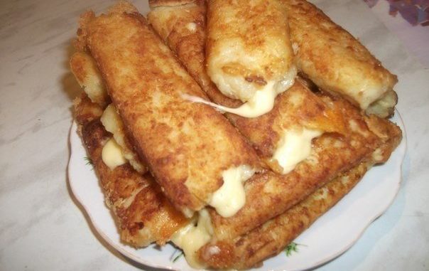 Картофельные палочки с сыром