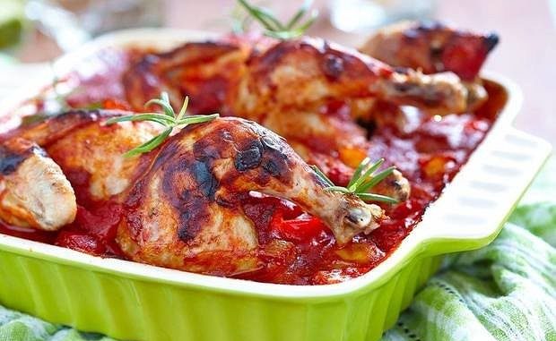 Курица с шоколадом по-мексикански