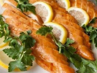 Медово-лимонные куриные грудки