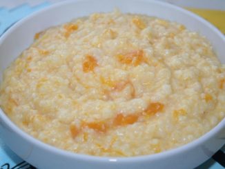 Молочная рисово-пшённая каша с тыквой в мультиварке