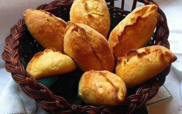 Пирожки из французского теста
