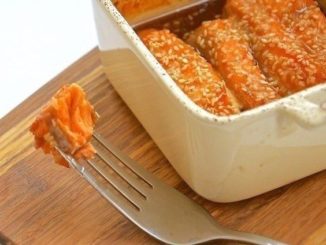 Рыба в медово-лимонном маринаде