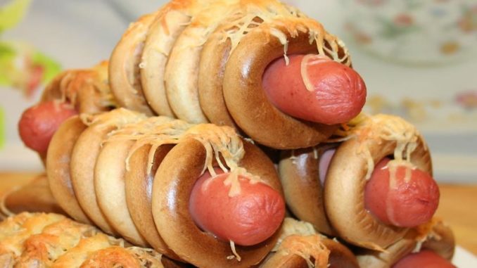 Сосиски в сушках