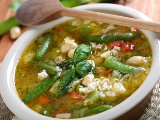 Суп из стручковой фасоли