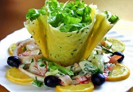 Сырные корзиночки