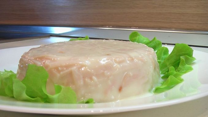 Ветчина в сырном желе