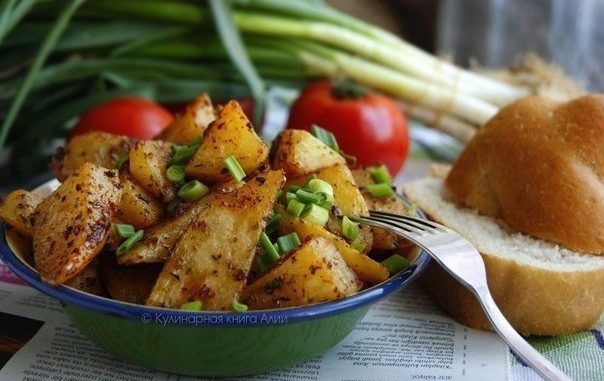 Запеченный картофель по-турецки