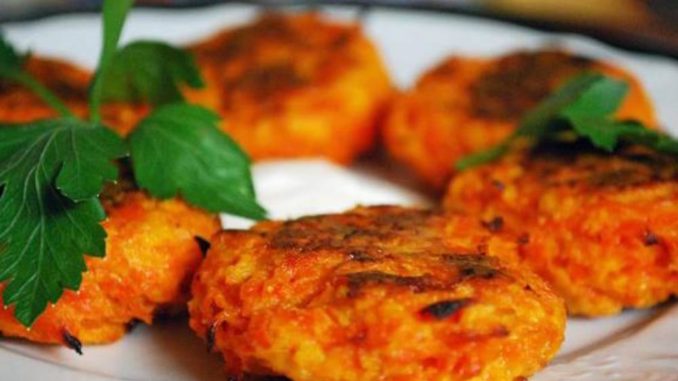 рыбные котлеты с морковью