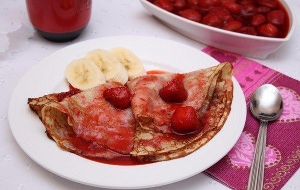 Банановые блинчики Банановые блинчики