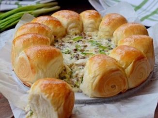 Булочки-малышки с сырно-грибной начинкой