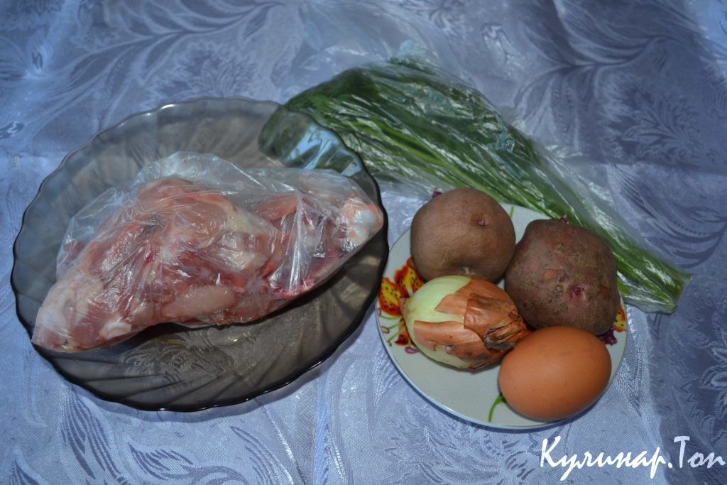 Куриный суп с клецками