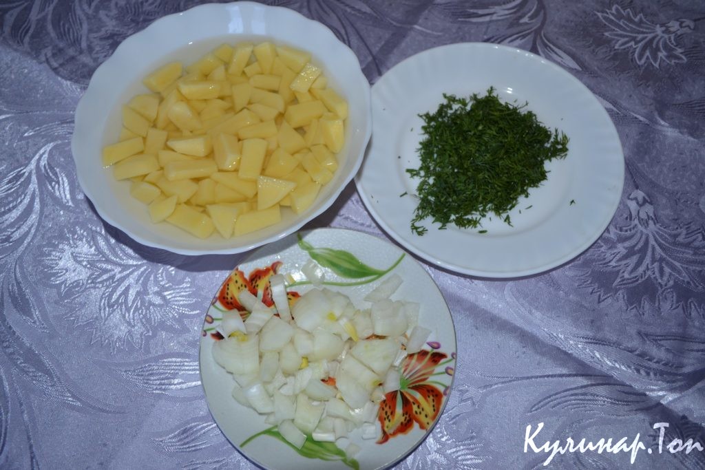 Куриный суп с клецками