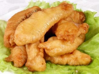 Форель в пивном кляре