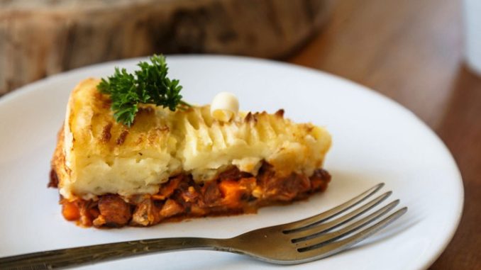Ирландский пирог с рубленым мясом Ирландский пирог с рубленым мясом