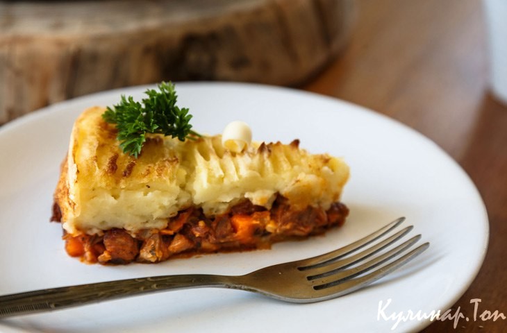 Ирландский пирог с рубленым мясом