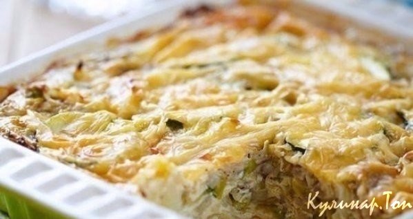 Капустная запеканка с курицей Капустная запеканка с курицей