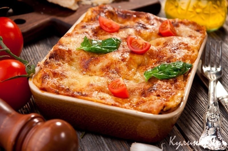 Классическая лазанья с мясным соусом
