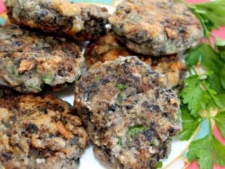 Котлеты грибные с мясом