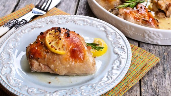 Куриные бедрышки с травами Куриные бедрышки с травами