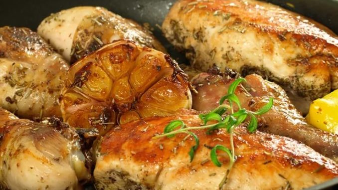 Курица в чесночном соусе Курица в чесночном соусе