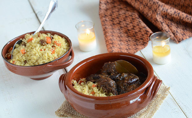 Марокканские говяжьи ребрышки с кускусом в мультиварке Марокканские говяжьи ребрышки с кускусом в мультиварке