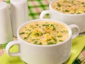 Овощной крем-суп с куриными фрикадельками