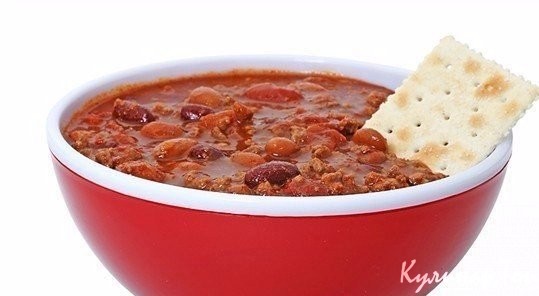 Овощной суп с красной фасолью Овощной суп с красной фасолью