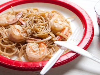 Паста с креветками