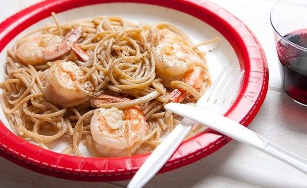 Паста с креветками Паста с креветками