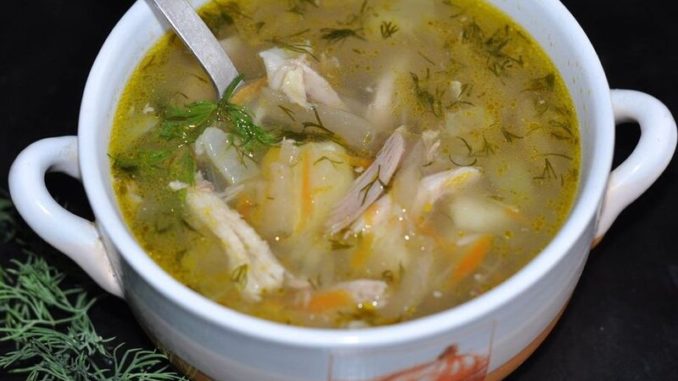 Рассольник из куриных грудок Рассольник из куриных грудок