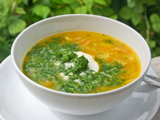 Рассольник с курицей