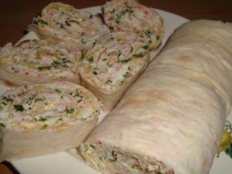 Рулет с курицей