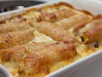 Рулеты из свинины с грибами