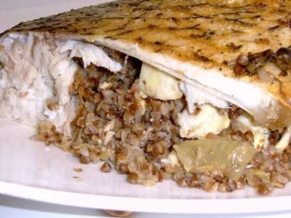 Рыба, фаршированная кашей