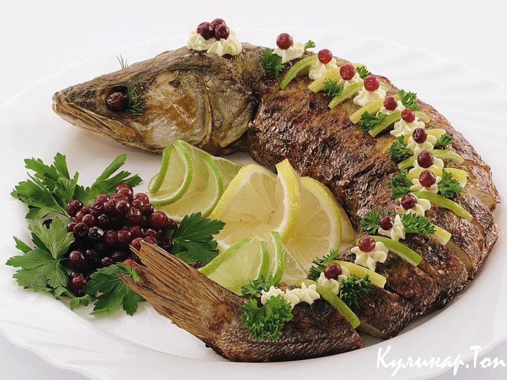 Рыба, фаршированная по-мароккански