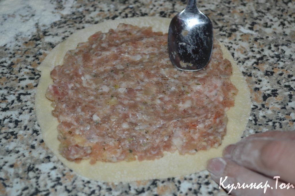 Штрудели с мясом