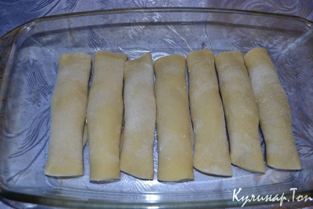 Штрудели с мясом