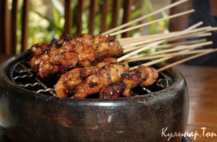 Сатай из курицы